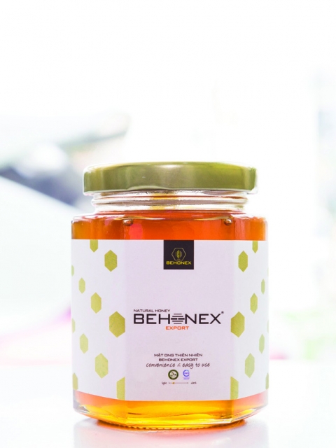 Mật ong xuất khẩu BEHONEX 180 ml